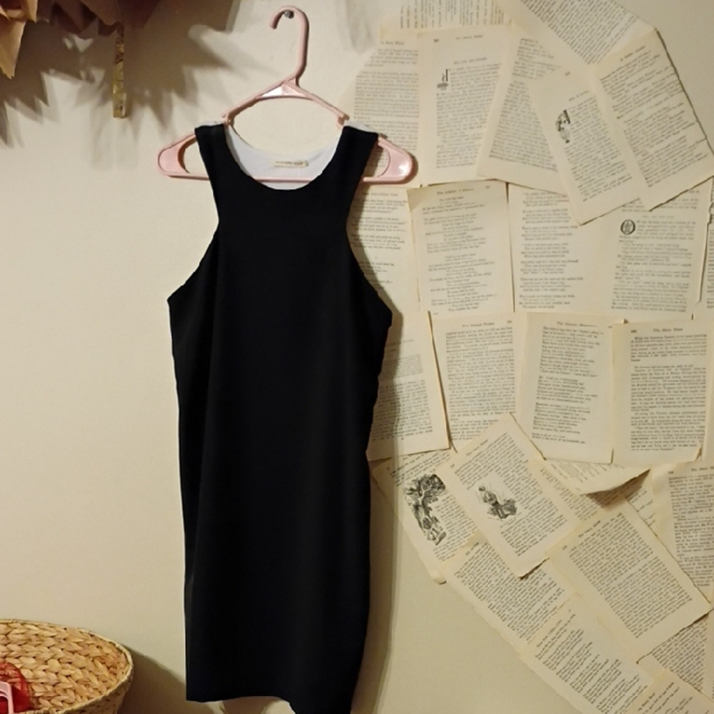 Mustard Seed Chic Black White Dress